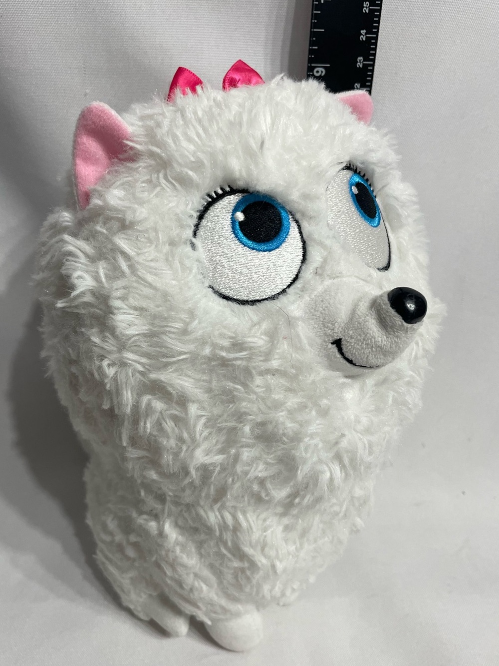 9” Ty Beanie Babies Secret Life of Pets Gidget Plush Excellent condition